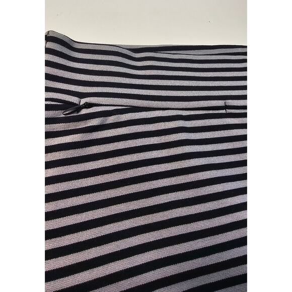 NWOT Toad & Co Paseo striped active skirt with zip pocket stretch pencil comfort - Picture 5 of 9